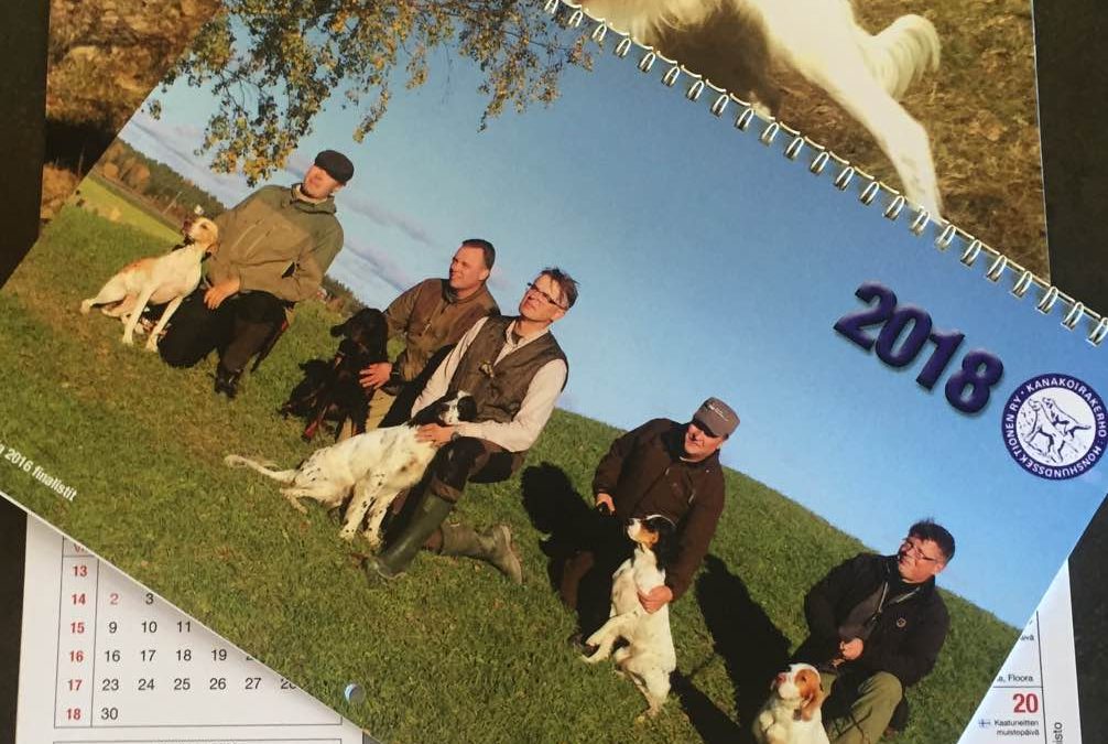 Kanakoirakerhon vuosikalenteri 2018