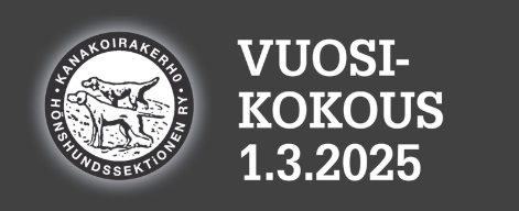 Vuosikokouksen ja roturinkien materiaalit